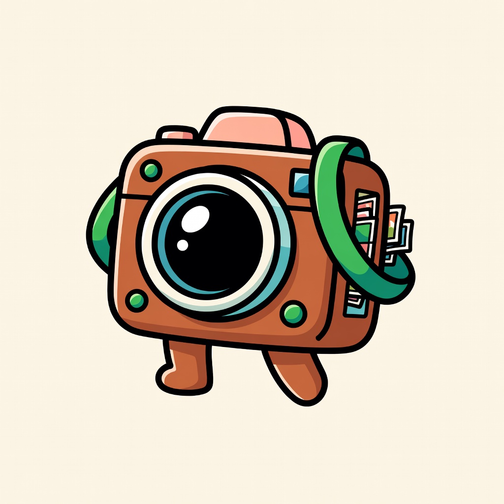 Mascot in cartoon style